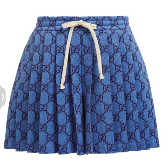 Gucci Pants - 💙GUCCI PLEATED GG SHORTS💙